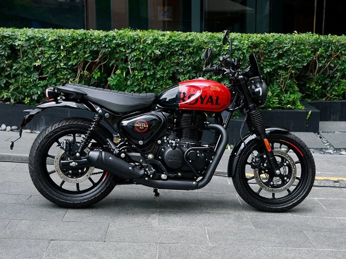 royal enfield hunter 350 bike rentals in vijayawada